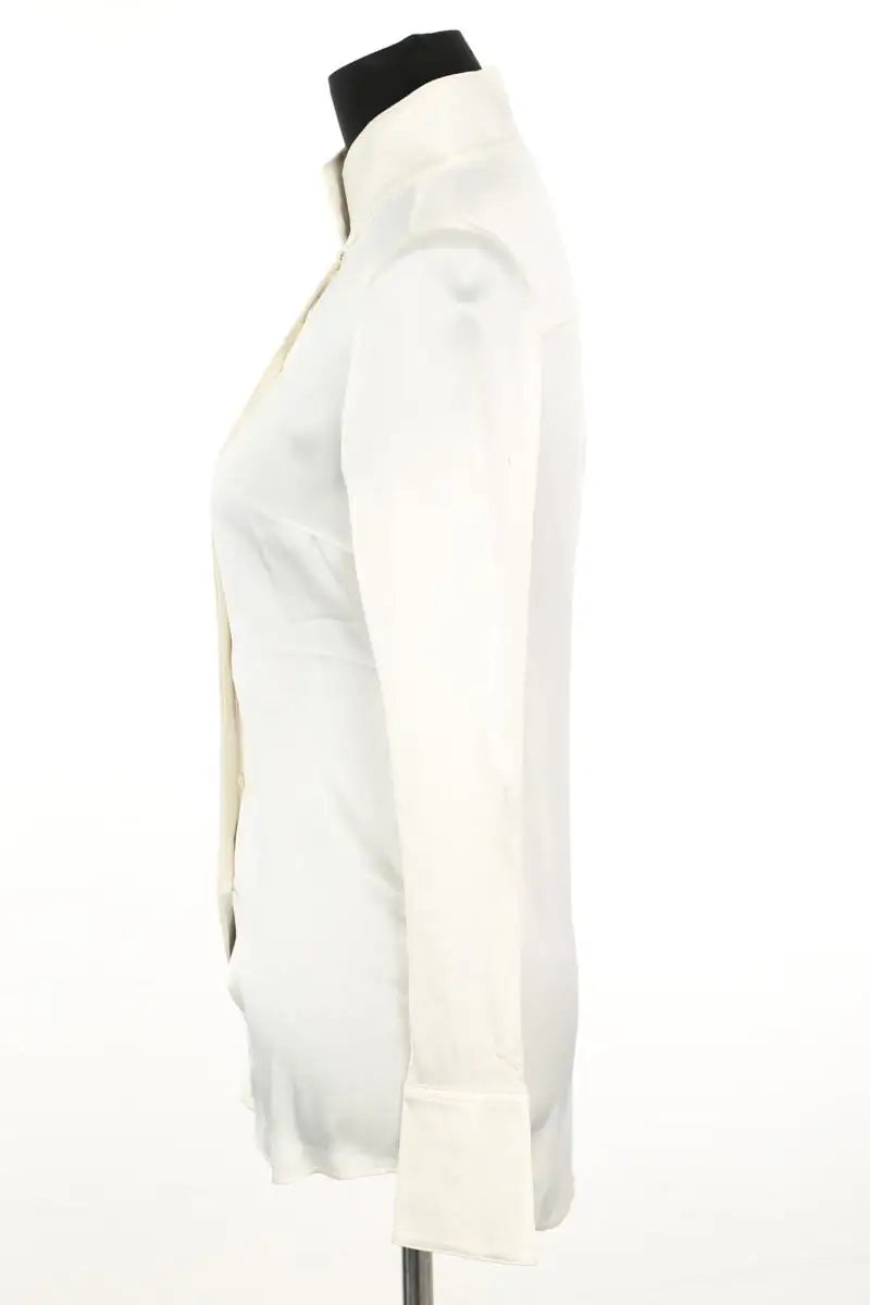 Chemise Karl Lagerfeld Ecru en Synthétique