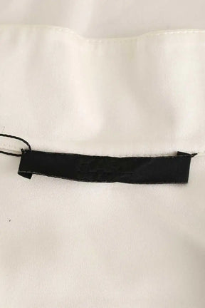Chemise Karl Lagerfeld Ecru en Synthétique
