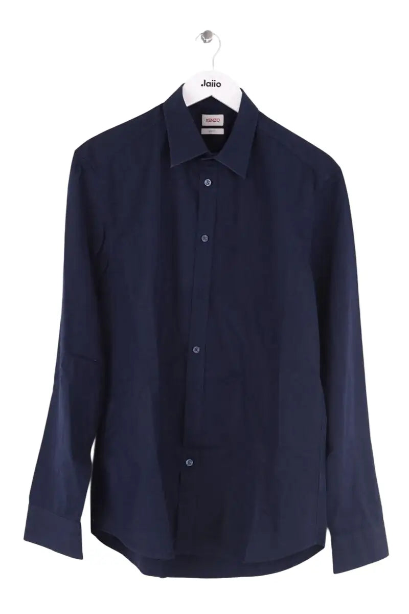 Chemise Kenzo Bleu en Coton, taille L - Seconde Main