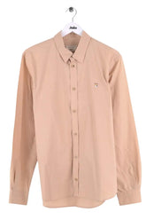 Chemise Kitsuné Beige en Coton, taille L - Seconde Main