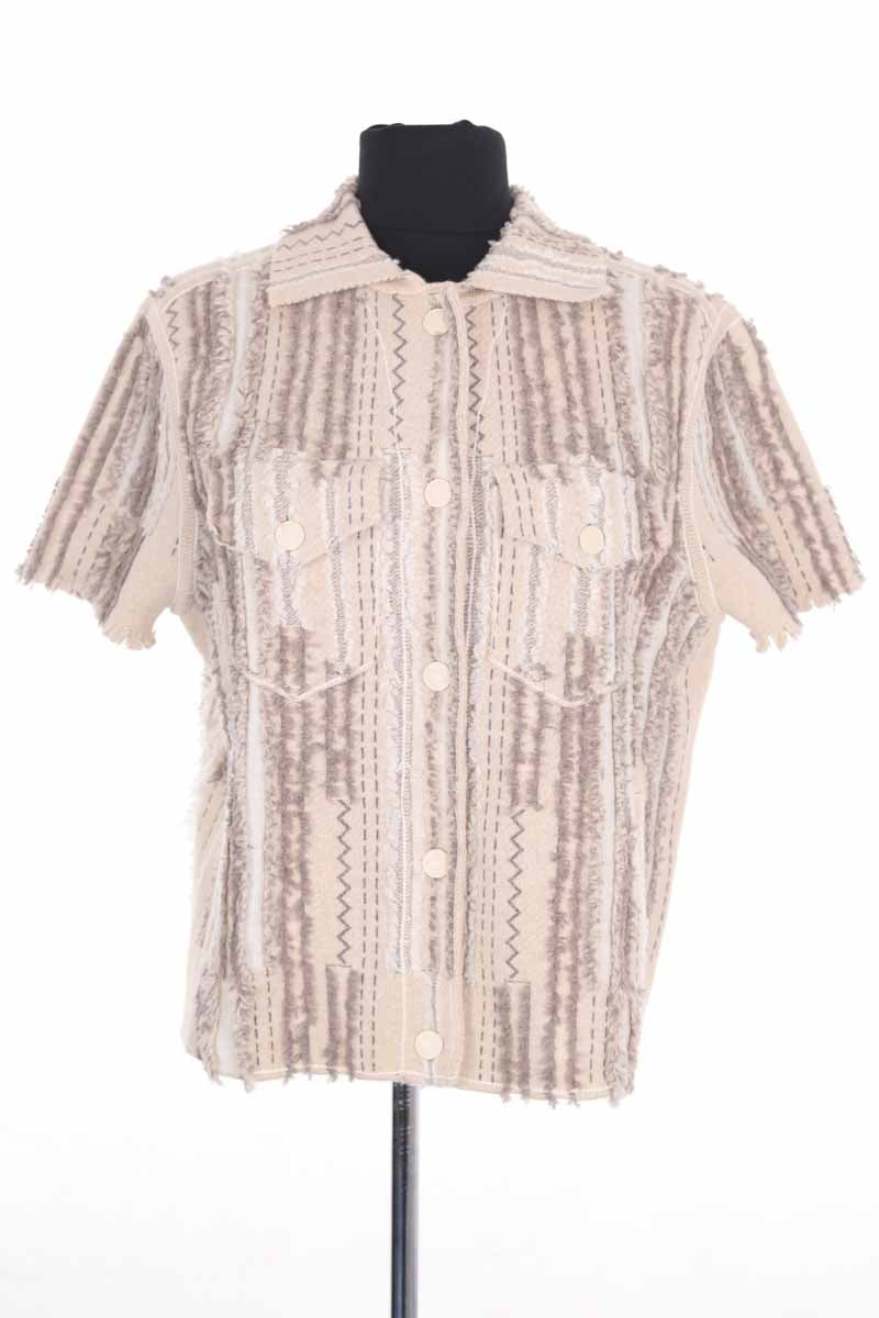 Chemise Kujten Beige en Cachemire, taille M - Seconde Main