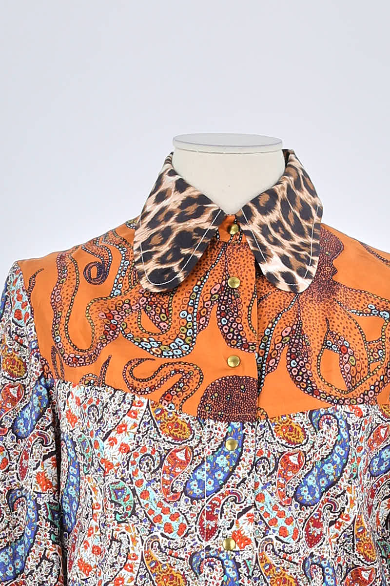 Chemise La Prestic Ouiston Orange en Coton
