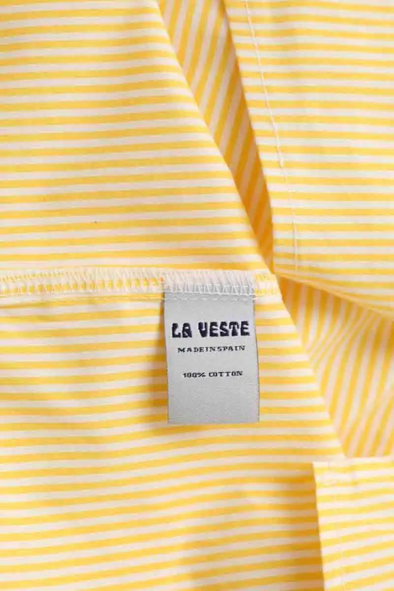 Chemise La Veste Jaune en Coton