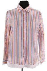 Chemise La Veste Multicolore en Coton, taille S - Seconde Main