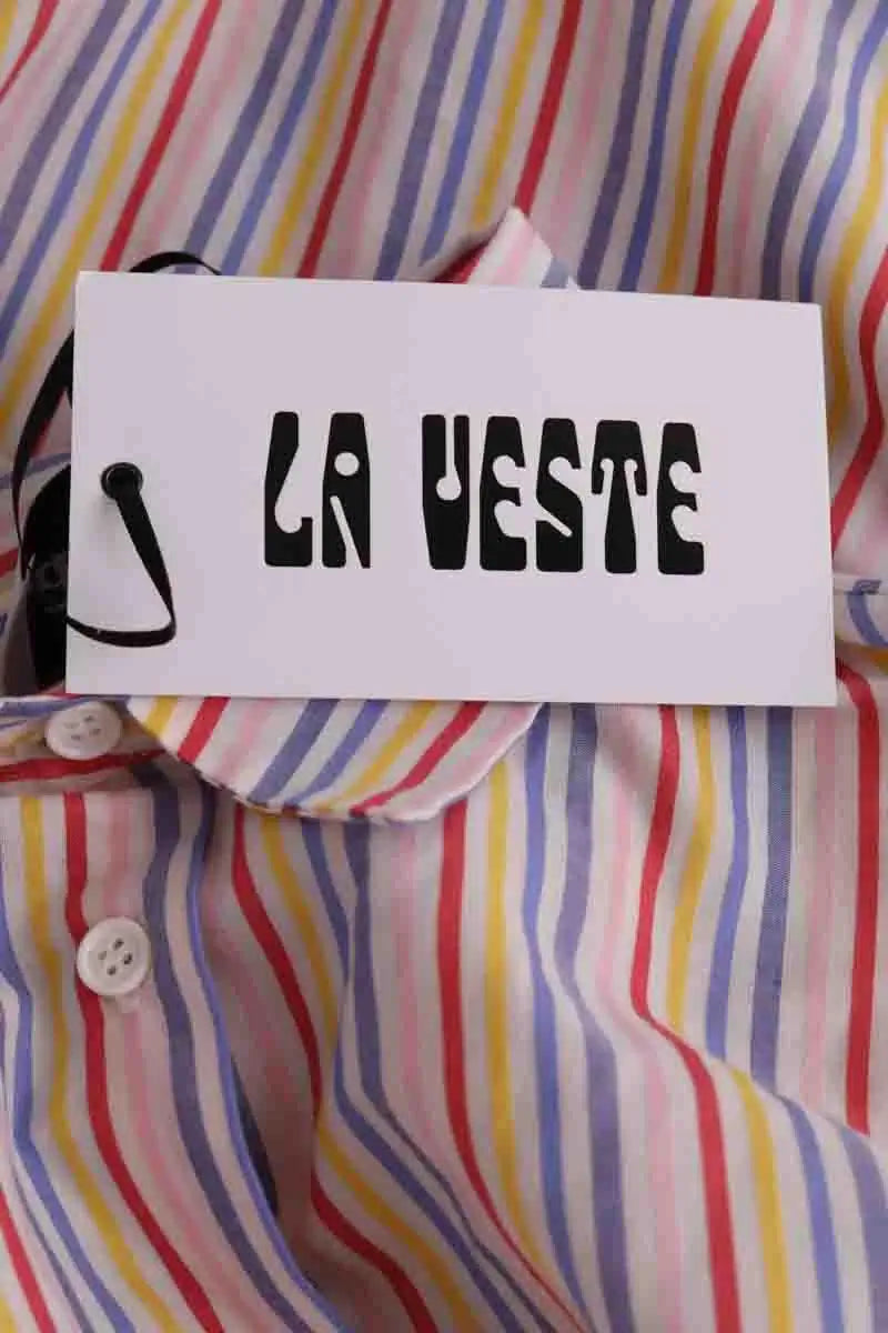 Chemise La Veste Multicolore en Coton