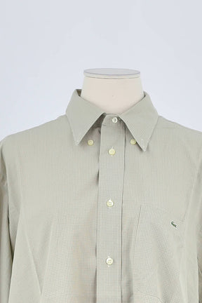 Chemise Lacoste Beige en Coton