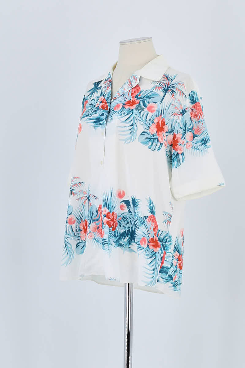 Chemise Lacoste Blanc en Coton