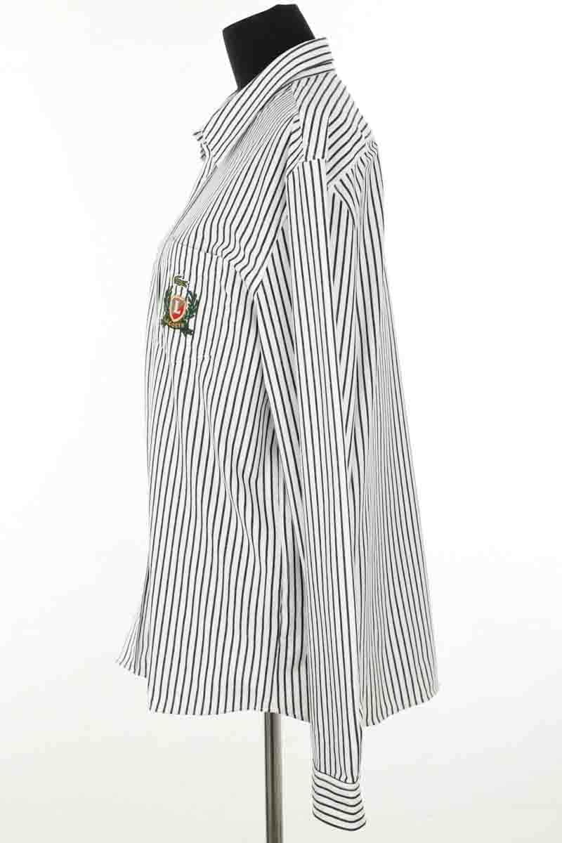 Chemise Lacoste Blanc en Coton