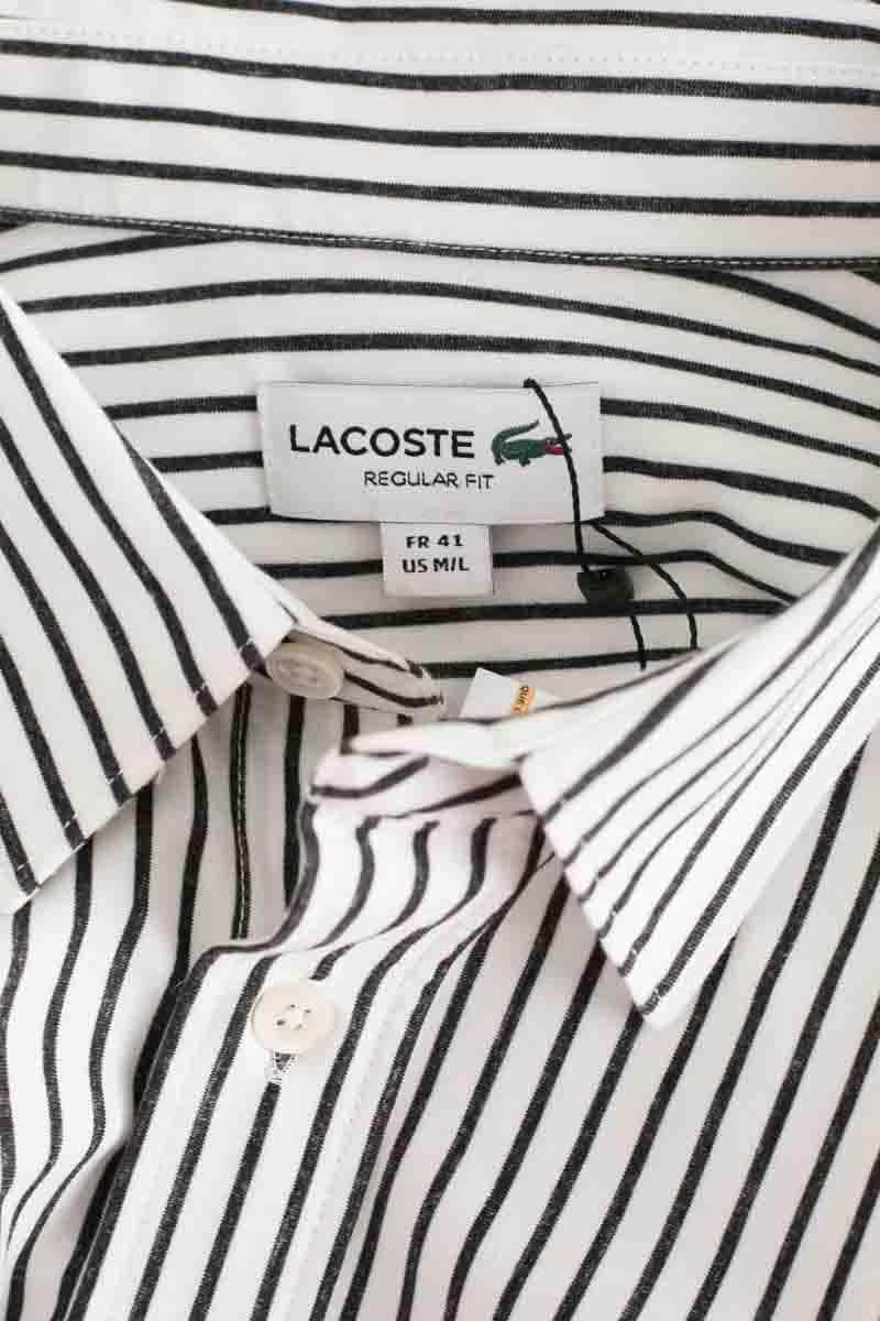 Chemise Lacoste Blanc en Coton