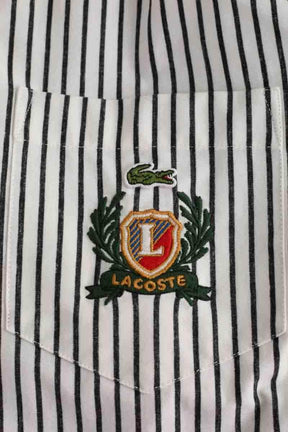 Chemise Lacoste Blanc en Coton