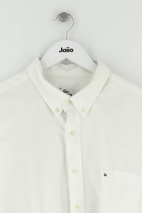 Chemise Lacoste Blanc en Coton