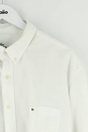 Chemise Lacoste Blanc en Coton