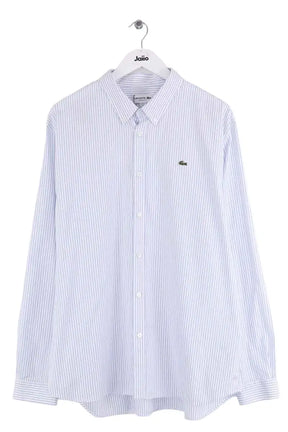 Chemise Lacoste Bleu en Coton, taille XL - Seconde Main