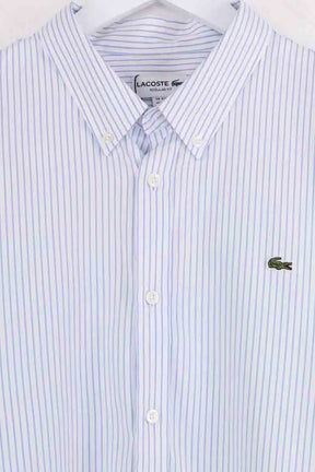 Chemise Lacoste Bleu en Coton