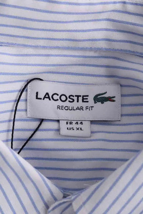 Chemise Lacoste Bleu en Coton