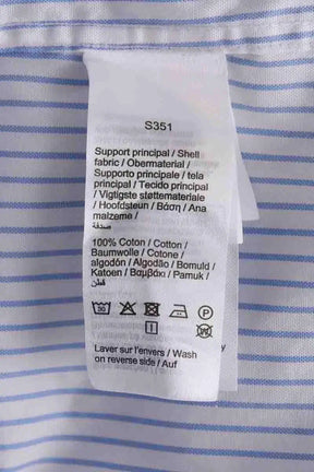 Chemise Lacoste Bleu en Coton