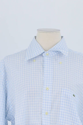Chemise Lacoste Bleu en Coton