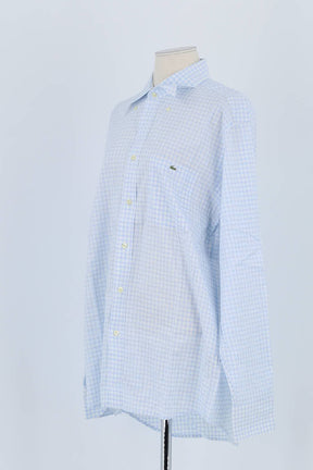 Chemise Lacoste Bleu en Coton