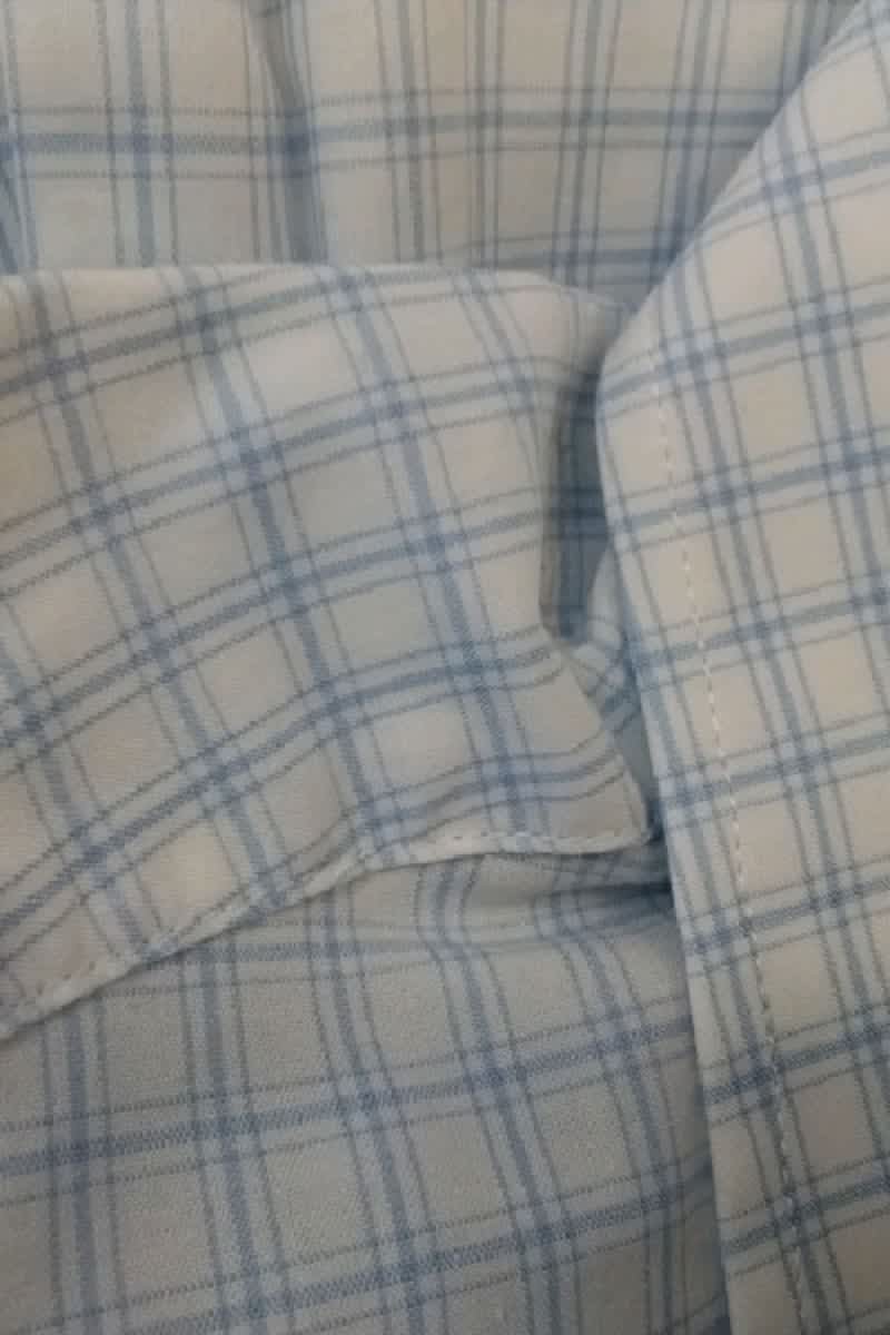 Chemise Lacoste Bleu en Coton