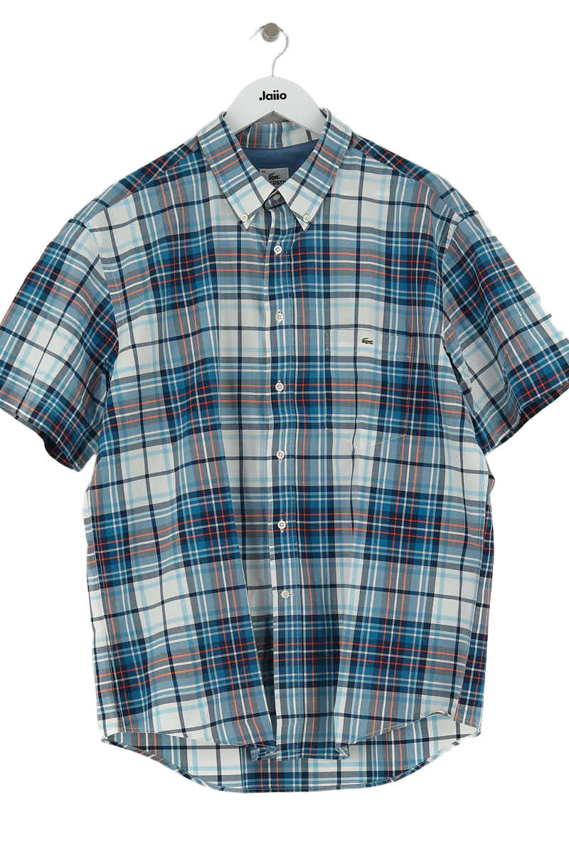 Chemise Lacoste Bleu en Coton, taille XXL - Seconde Main