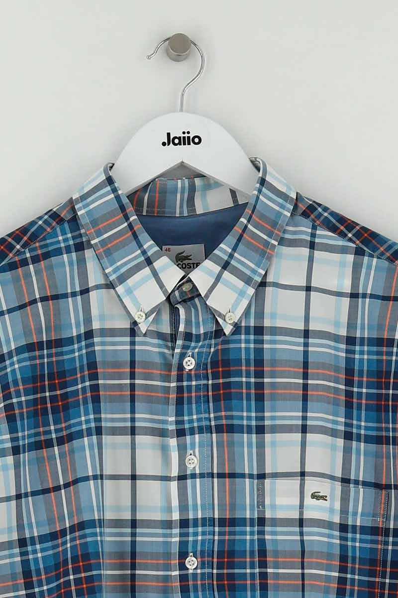 Chemise Lacoste Bleu en Coton