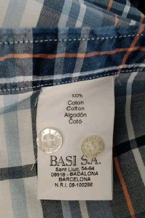Chemise Lacoste Bleu en Coton