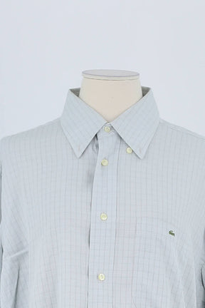 Chemise Lacoste Gris en Coton
