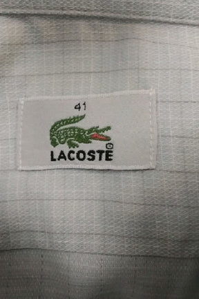 Chemise Lacoste Gris en Coton