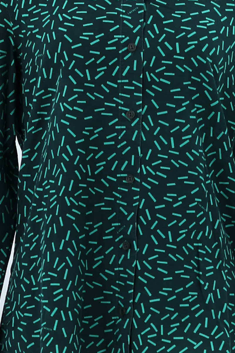 Chemise Lacoste Vert en Coton
