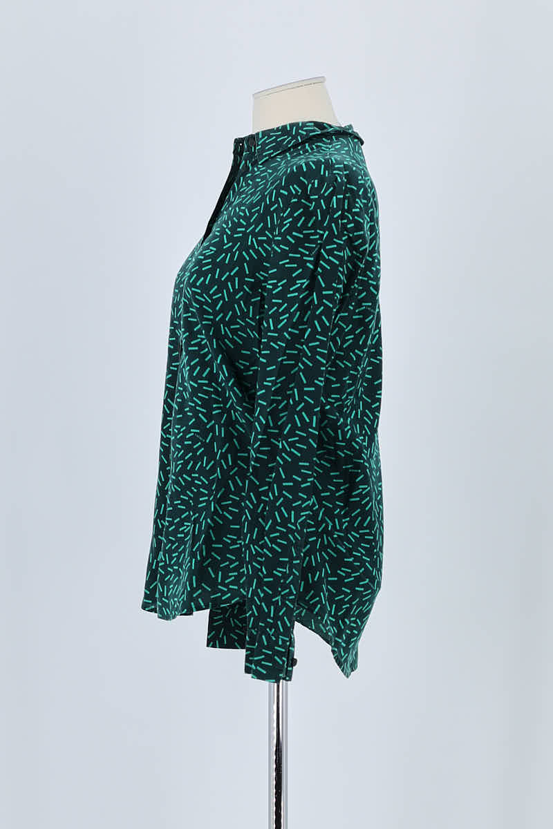 Chemise Lacoste Vert en Coton
