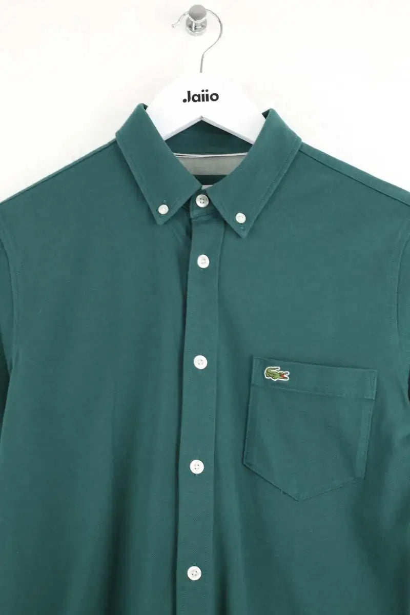 Chemise Lacoste Vert en Coton