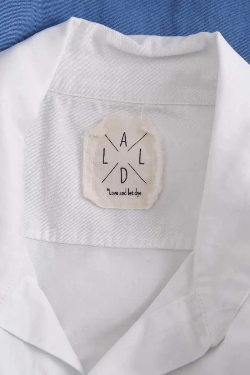 Chemise Ladl Bleu en Coton