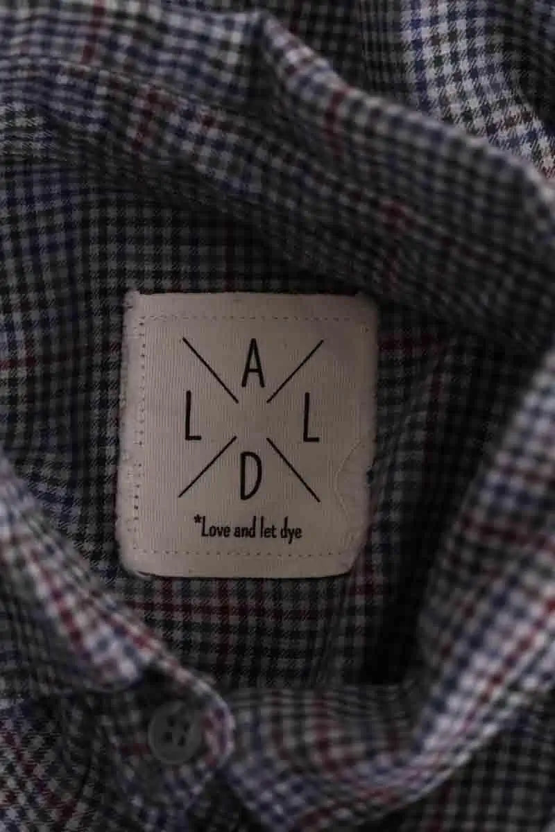 Chemise Ladl Bleu en Coton