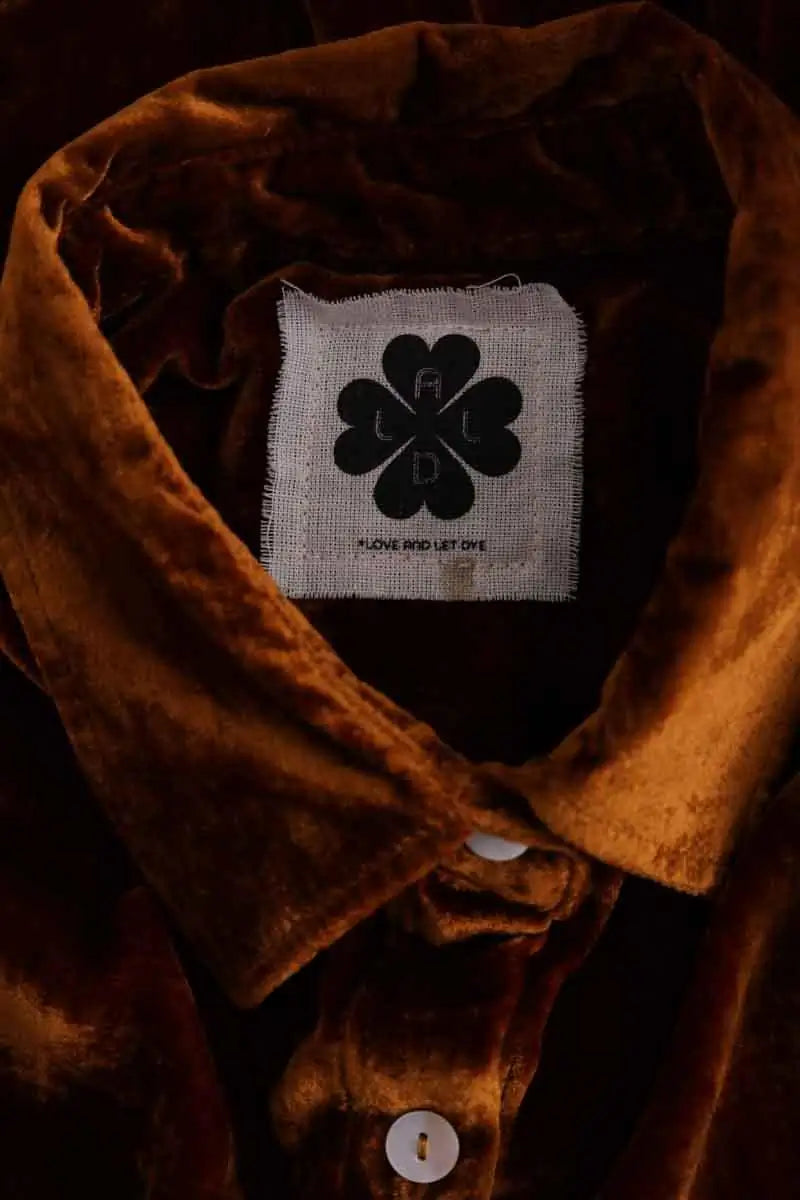 Chemise Ladl Camel en Synthétique