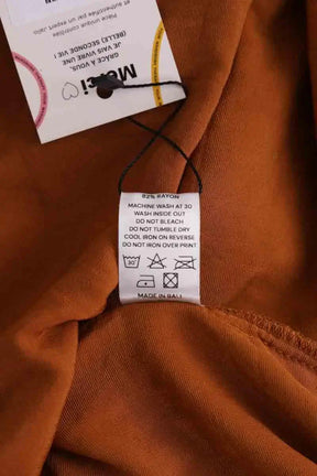 Chemise Ladl Camel en Synthétique