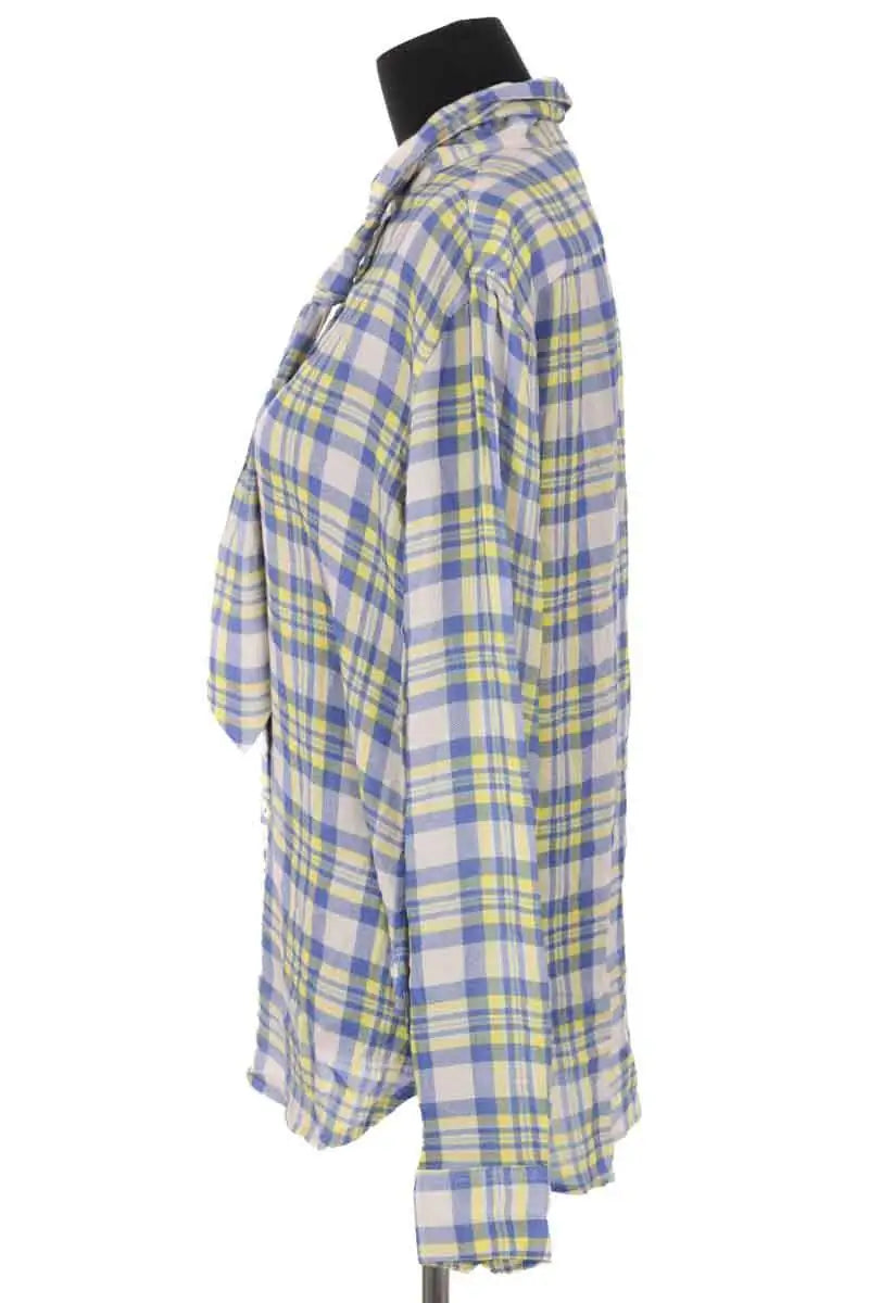 Chemise Ladl Jaune en Coton