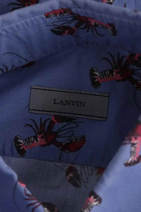 Chemise Lanvin Bleu en Coton