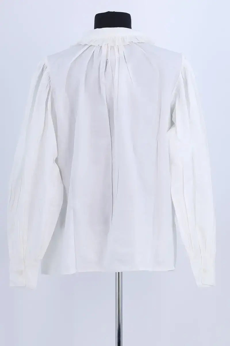 Chemise Laurence Bras Blanc en Coton