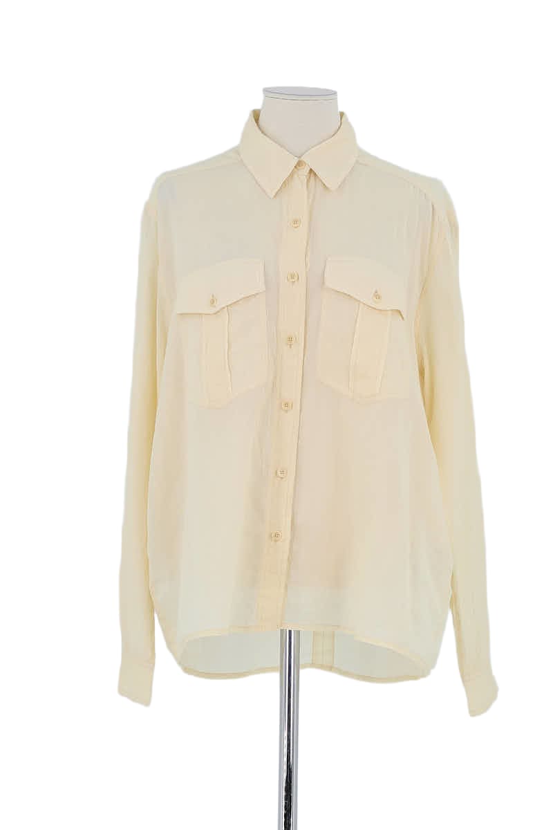 Chemise Laurence Bras Jaune en Coton, taille L - Seconde Main