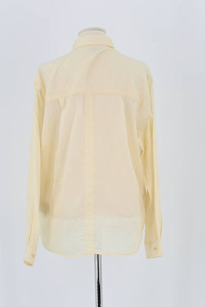 Chemise Laurence Bras Jaune en Coton