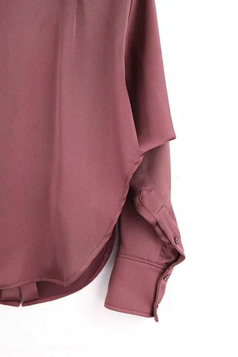 Chemise Laurence Bras Marron en Synthétique
