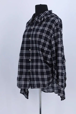 Chemise Laurence Bras Noir en Coton