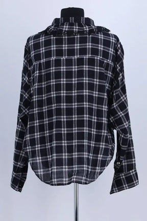 Chemise Laurence Bras Noir en Coton