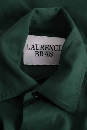 Chemise Laurence Bras Vert en Coton