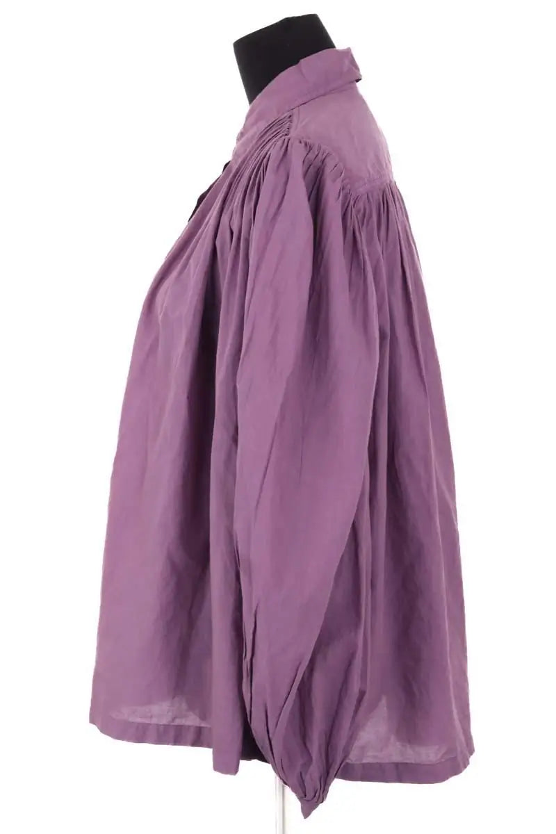 Chemise Laurence Bras Violet en Coton