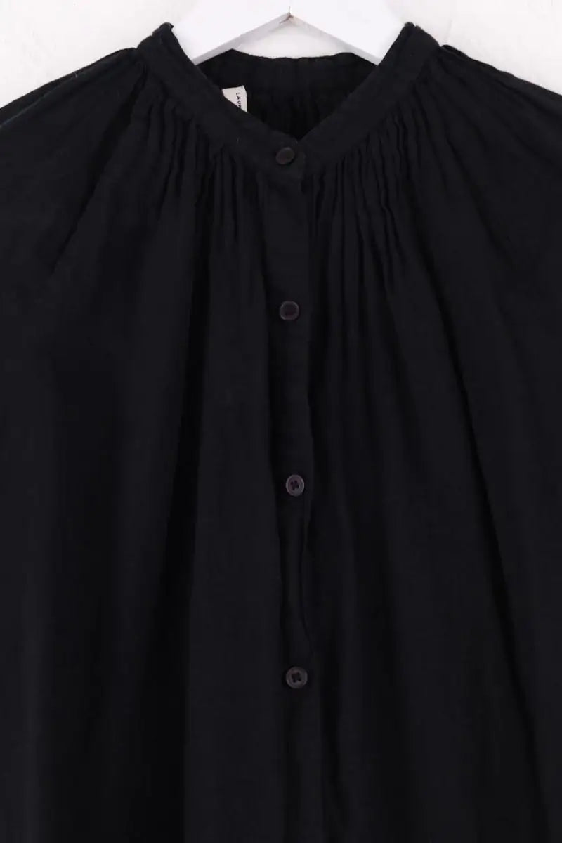Chemise Laurence Doligé Noir en Coton