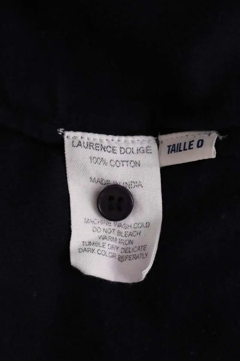 Chemise Laurence Doligé Noir en Coton