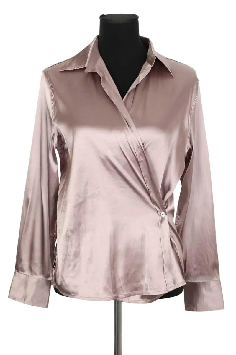 Chemise Lemaire Rose en Soie, taille S - Seconde Main
