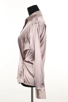 Chemise Lemaire Rose en Soie
