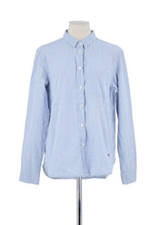 Chemise Leon & Harper Bleu en Coton, taille L - Seconde Main